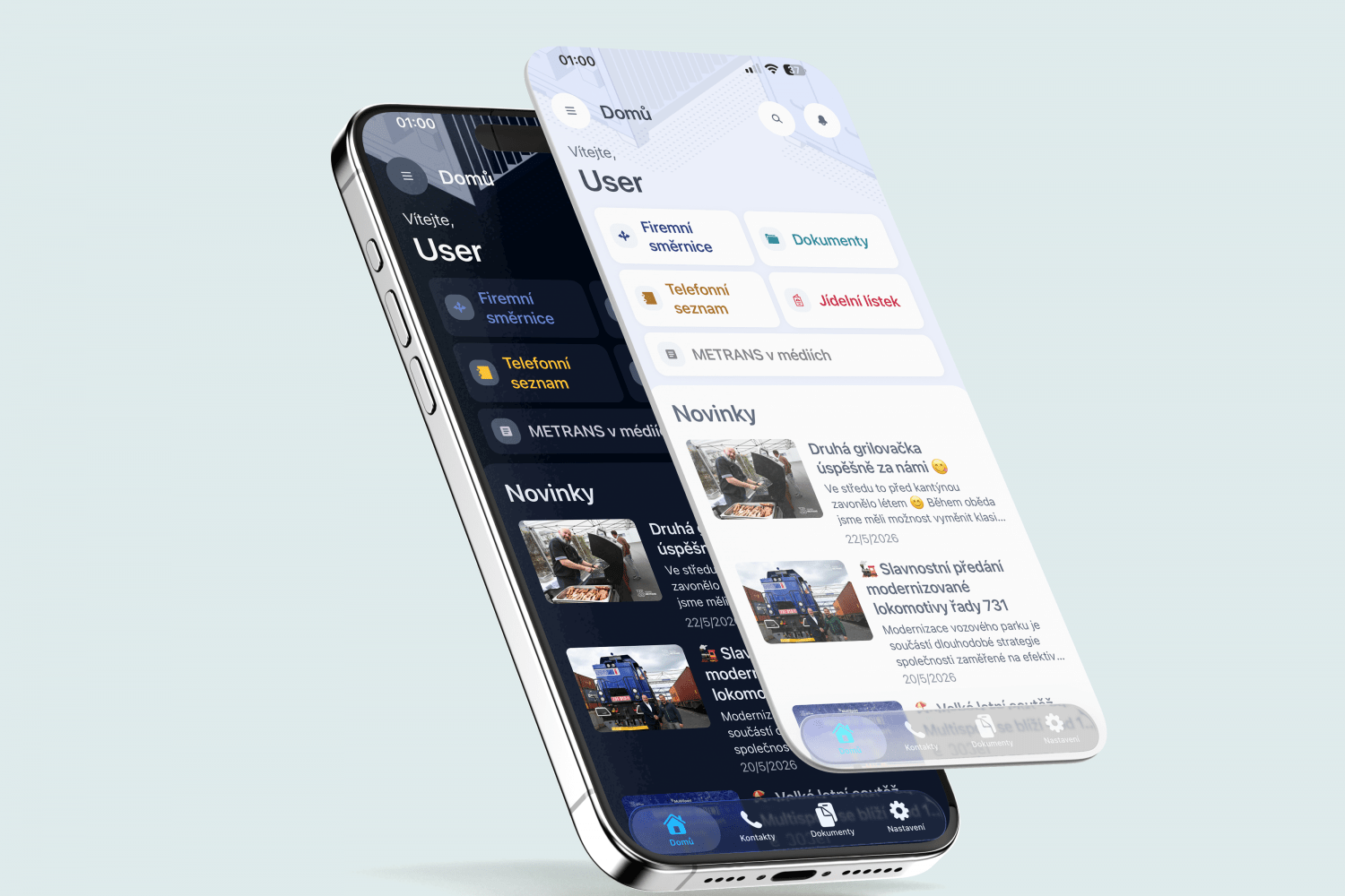METRANS mobile application METRANS mobile application