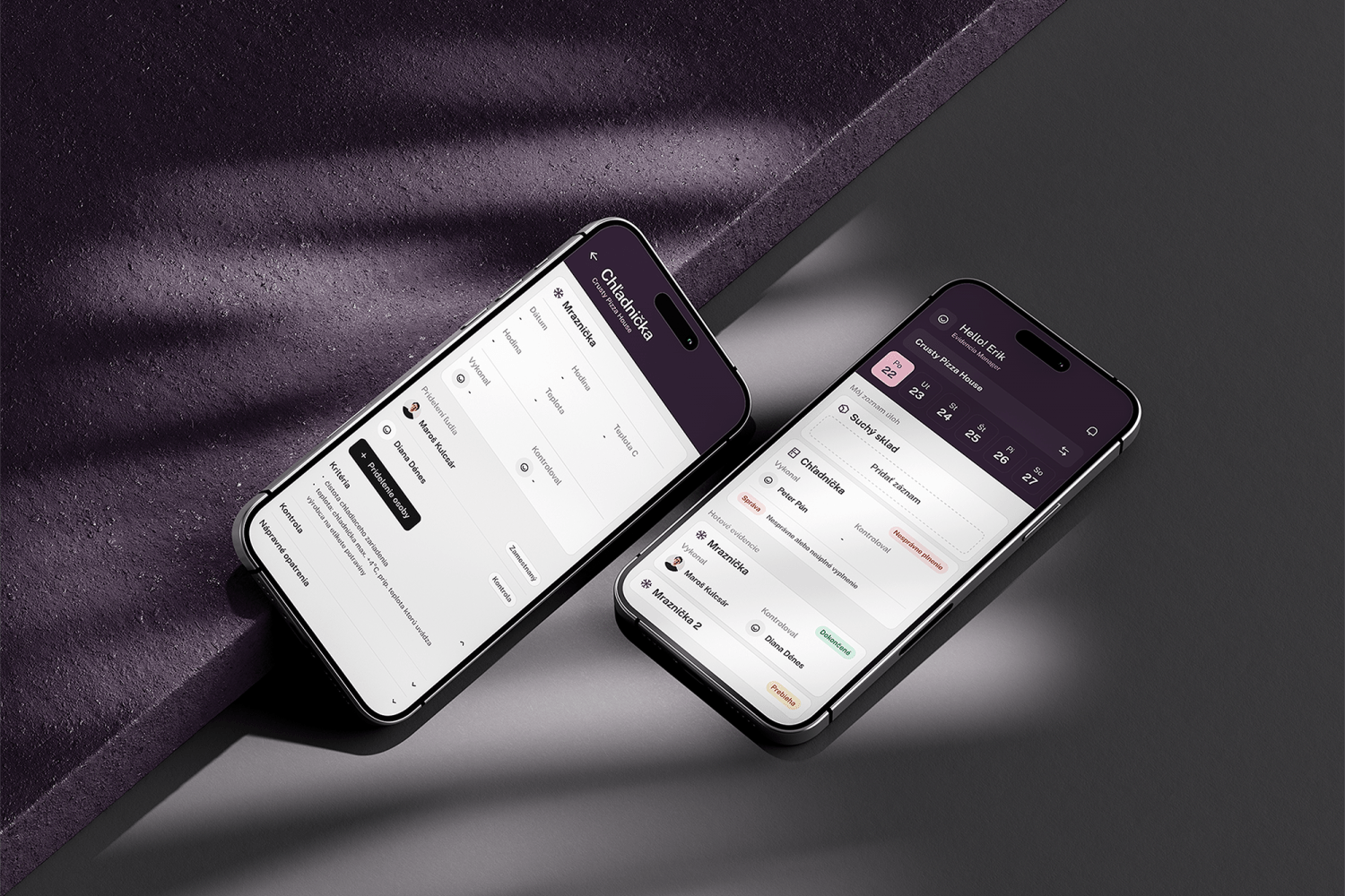 Záznamy – Digital HACCP records for gastro businesses Záznamy – Digital HACCP records for gastro businesses